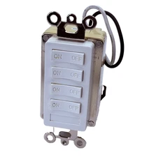 X10 Leviton Pro Wall-Mounted Controller Model XPT w/ XP4-W Keypad