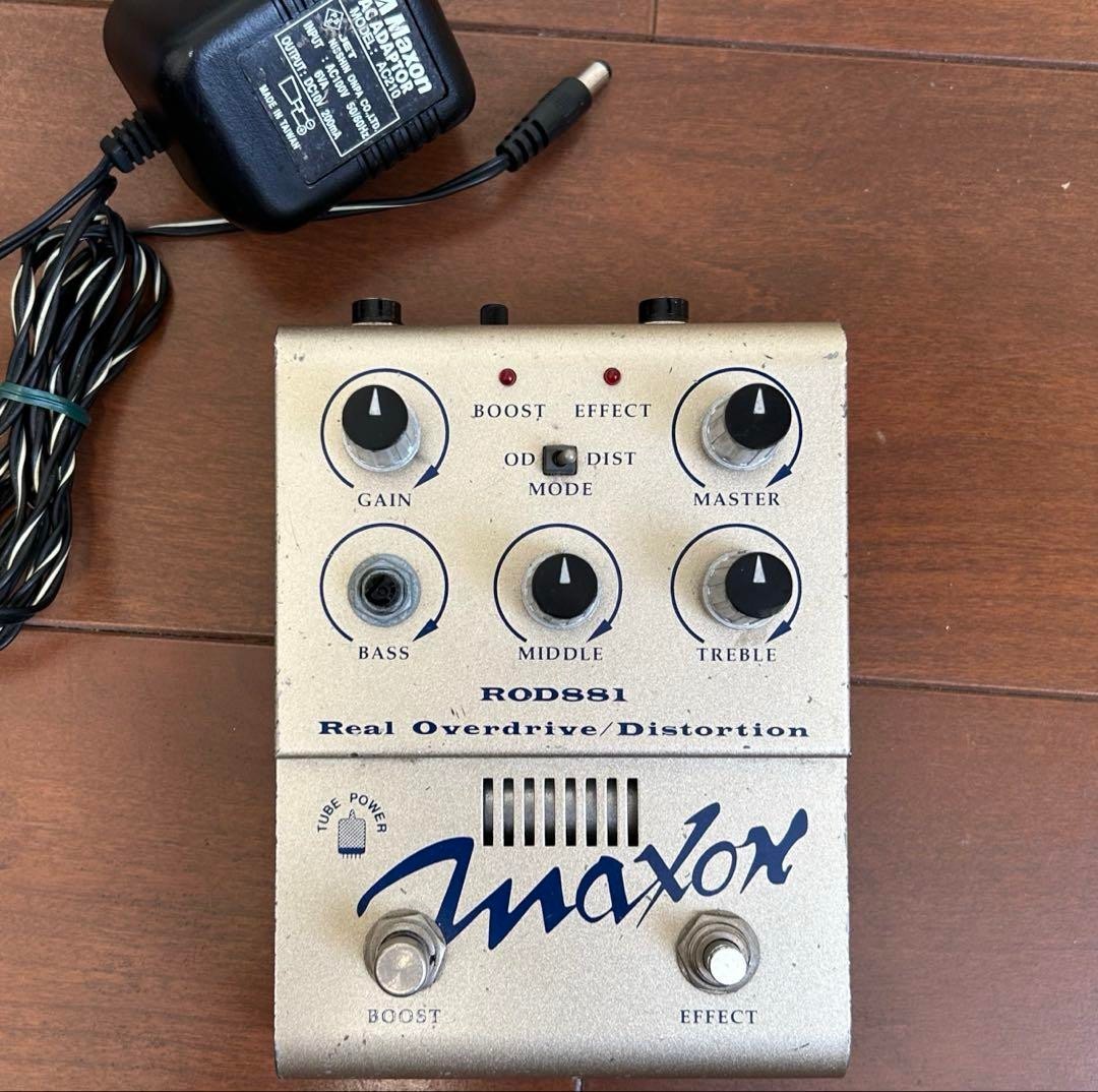 ギター Maxon ROD881 Real Overdrive/Distortion Maxon ROD 881 Real Overdrive/Distortion:Guitars, Pedals Amps