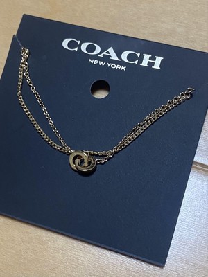 COACH Gold Necklace