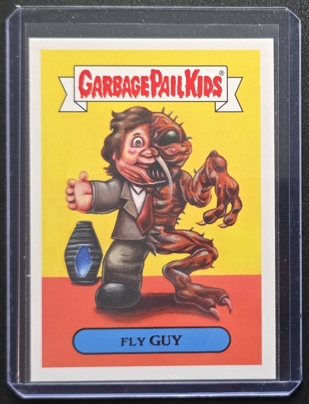 2018 Topps Garbage Pail Kids Oh The Horror-Ible #3b Fly Guy front