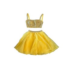 Nwtgs Sherri Hill 2 Piece Embellished Tulle Skirt SZ 0 11060 $450