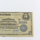 1902 $5 Commercial National Bank of Checotah OK United States Currency #C921-3 — photo 4