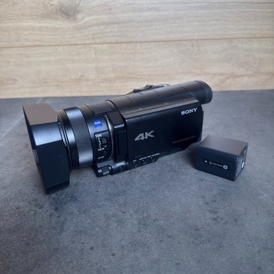 Sony4KハンディカムFDR-AX100昔のSonyのフラグシップモデル Sony4K