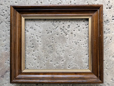 Vintage Wooden Picture Frame w/ Gilt Liner  Fits 11 x 14 Art ClassicTraditional