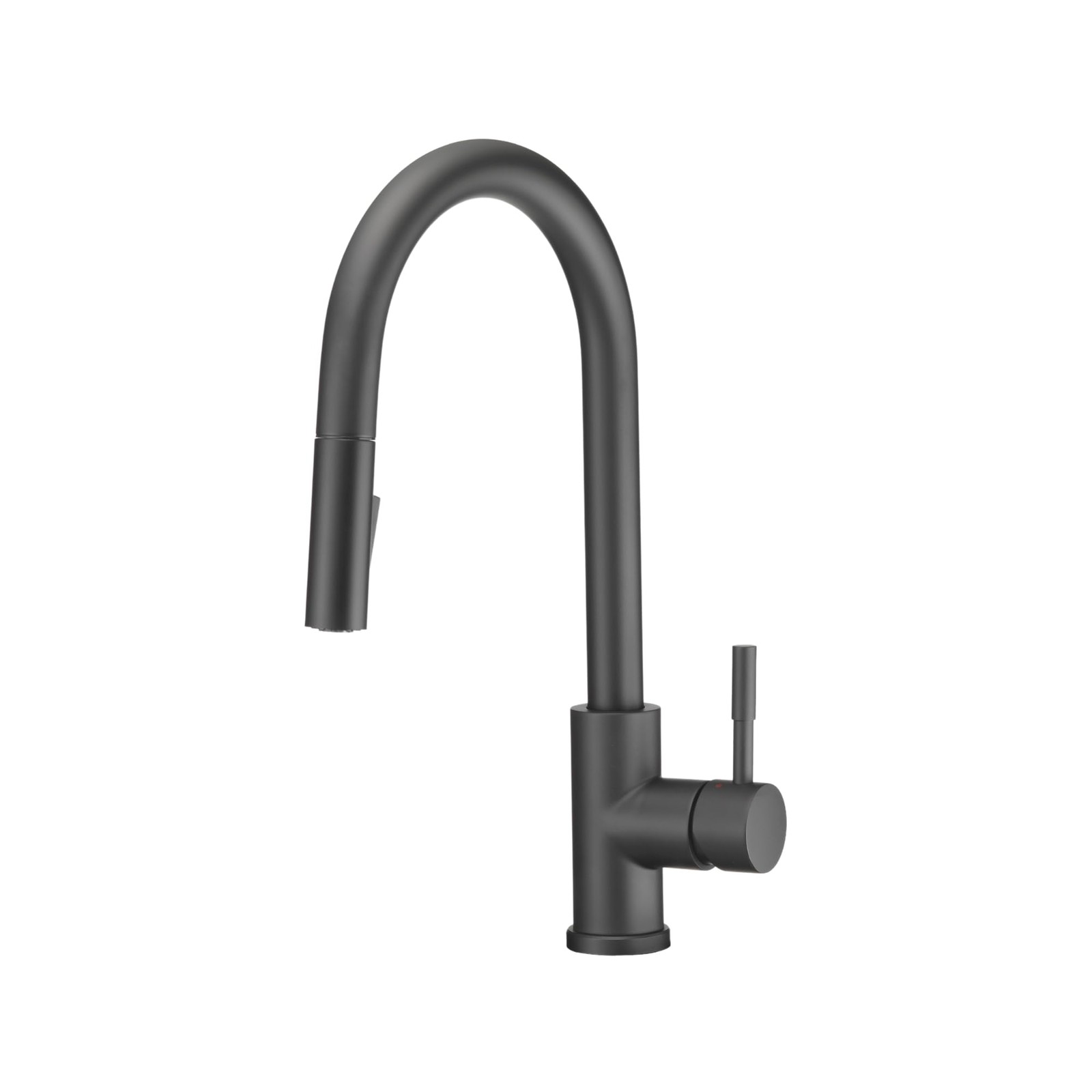 RV Streamline Single Handle Pull-Down Kitchen Sink Faucet - Optional Deck Pla...