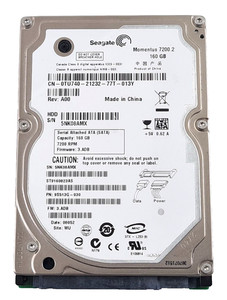160GB SATA 2,5" 9,5mm 7200RPM 3Gb/s HDD - ST9160823AS
