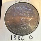 1886-O Morgan Silver Dollar