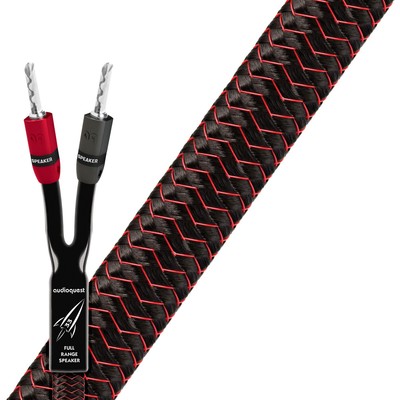 AudioQuest Rocket 33 Full-Range Speaker Cable With Silver Banana Plugs - Pair