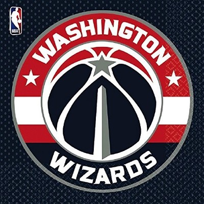 Amscan Sport und Tailgating NBA Party Washington Zauberer Mittagessen Servietten, Tisch