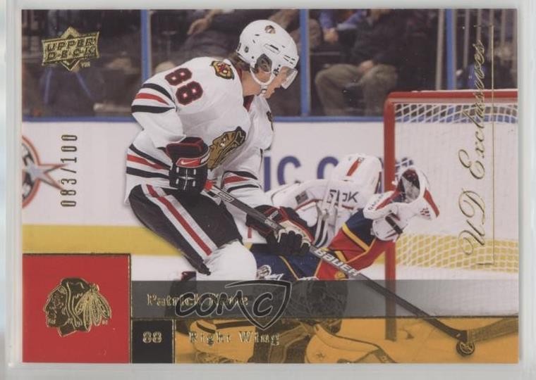 2009-10 Upper Deck UD Exclusives 83/100 Patrick Kane #357 8hk