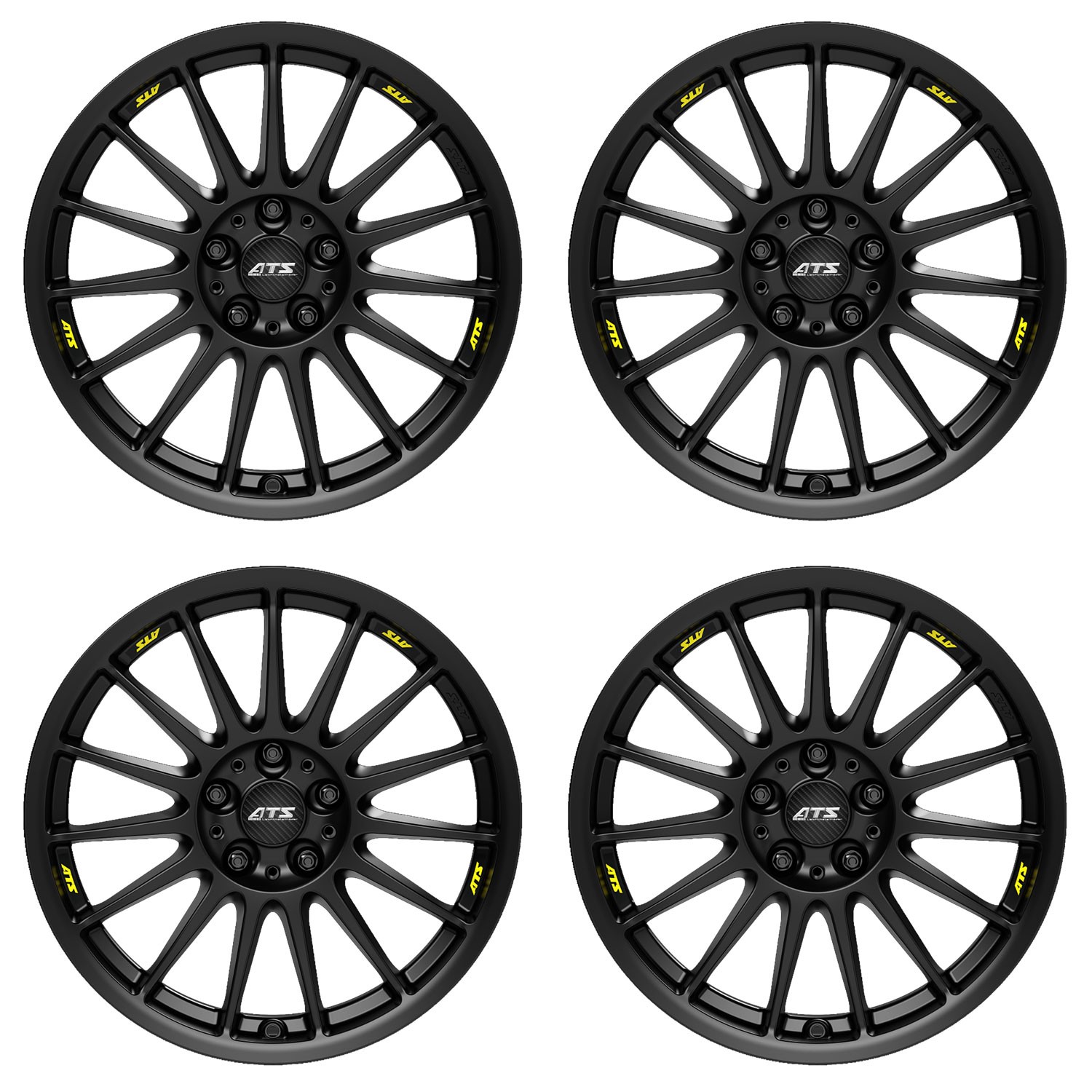 4 ATS StreetRallye wheels 7.0Jx17 ET45 5x100 SW for AUDI A1