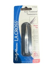 Sally Hansen La Cross Tini-Tweeze Tweezers Ultra-Thin Point Tip Precision 71928