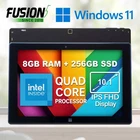 10.1" Windows 11 Tablet 8GB RAM 256GB SSD IPS FHD Intel N100 Fusion5 232 Pro N5