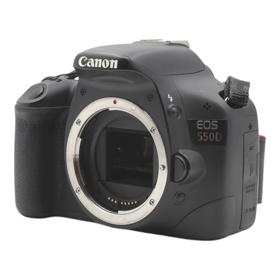 Carcasa de cuerpo Canon EOS 550D cámara digital SLR DSLR Foto 2 de 4