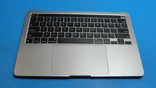 MacBook Pro A2338 13" 2020 MYDA2LL/A Top Case Palmrest w/Battery Gray 661-18432