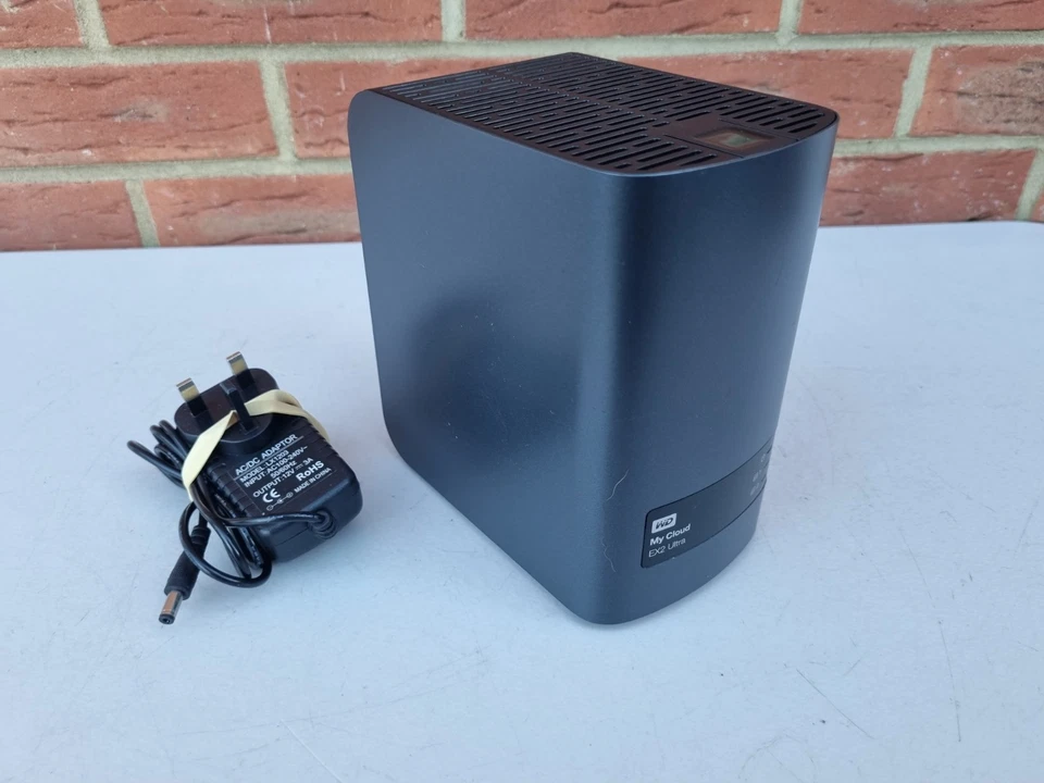 WD My Cloud EX2 Ultra NAS 4TB (2x2TB) Network Storage with Power Supply Tested - Image 2 of 4