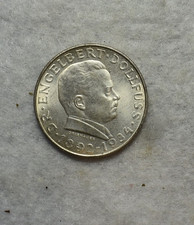 AUSTRIA 2 SCHILLINGS 1934 BU SILVER COMMEMORATIVE  COIN ( stock# 16)