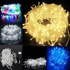 Waterproof Fairy Lights 100 /200 /300 /500 LED Outdoor Xmas Tree Outside Wedding