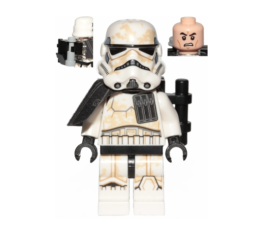 Lego Sandtrooper 75221 Black Pauldron Episode 4/5/6 Star