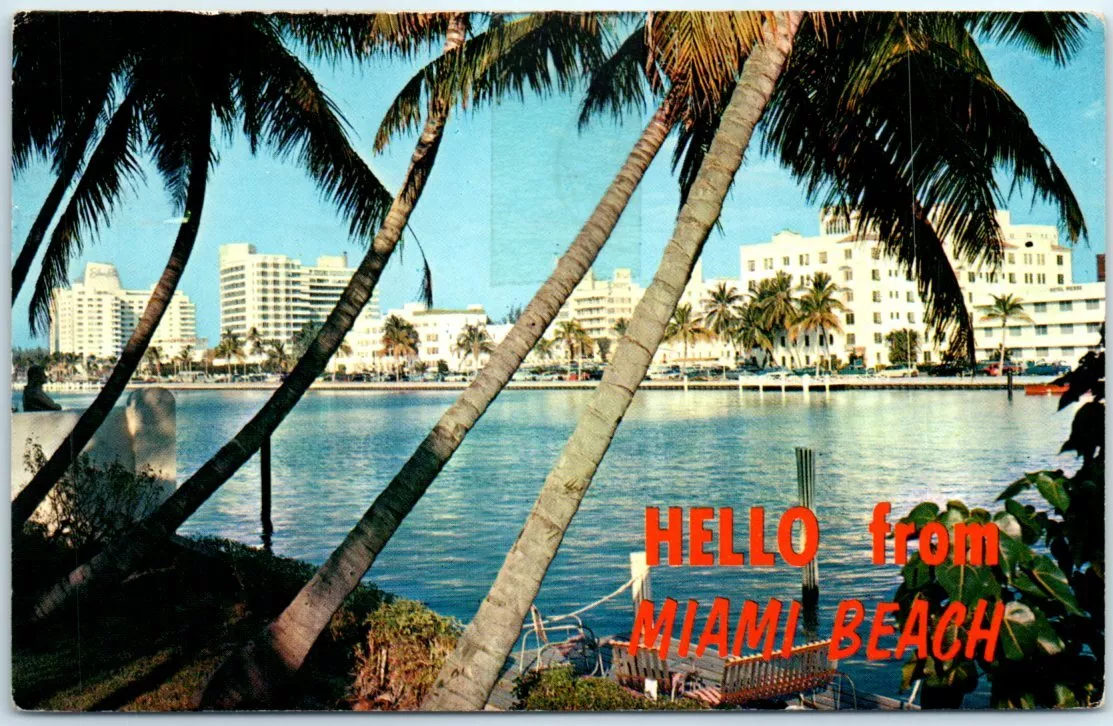 Postcard - Hello from Miami Beach, Florida