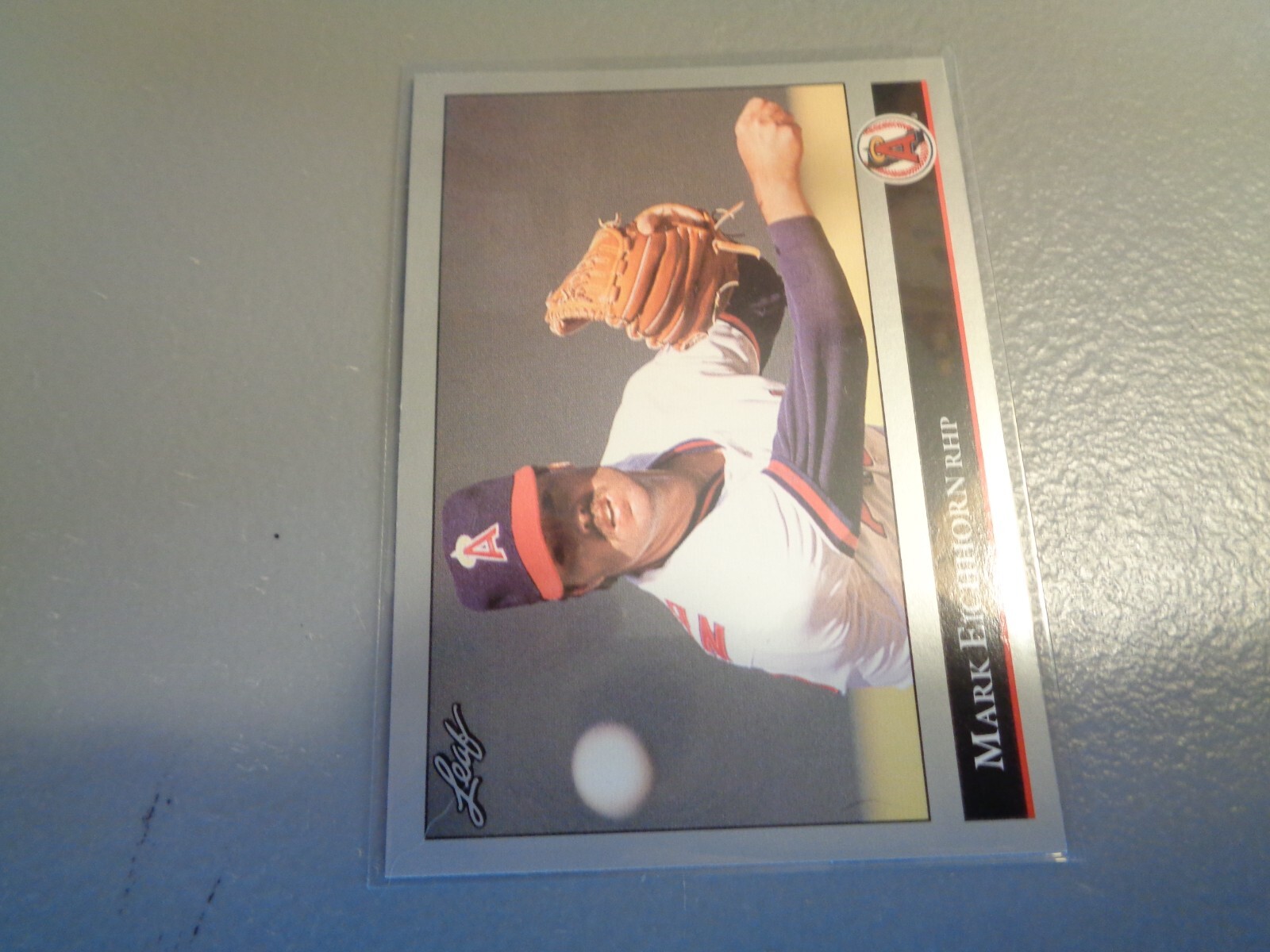 MARK EICHHORN ANGELS #97 - LEAF NM-MT 1992