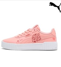 PUMA CARINA 3.0 LOVE JR SNEAKER BIG KIDS SIZE 5 NIB
