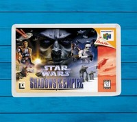 Star Wars Shadows Of The Empire Nintendo 64 KüHlschrankmagnet