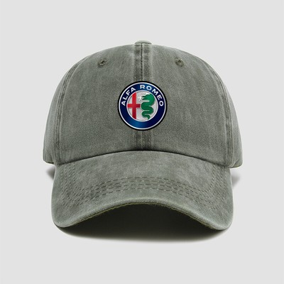 Alfa Romeo team hat classic colorfast breathable hats F1 car racing baseball hat