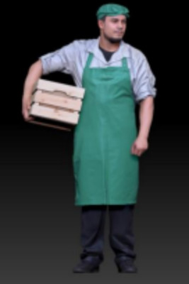 Resin 1:43 Porter Man Figure Diorama Miniature Doll Scene Props Toys