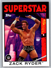 Zack Ryder 2016 Topps Heritage WWE Superstar Base Set Card #35 Matt Cardona