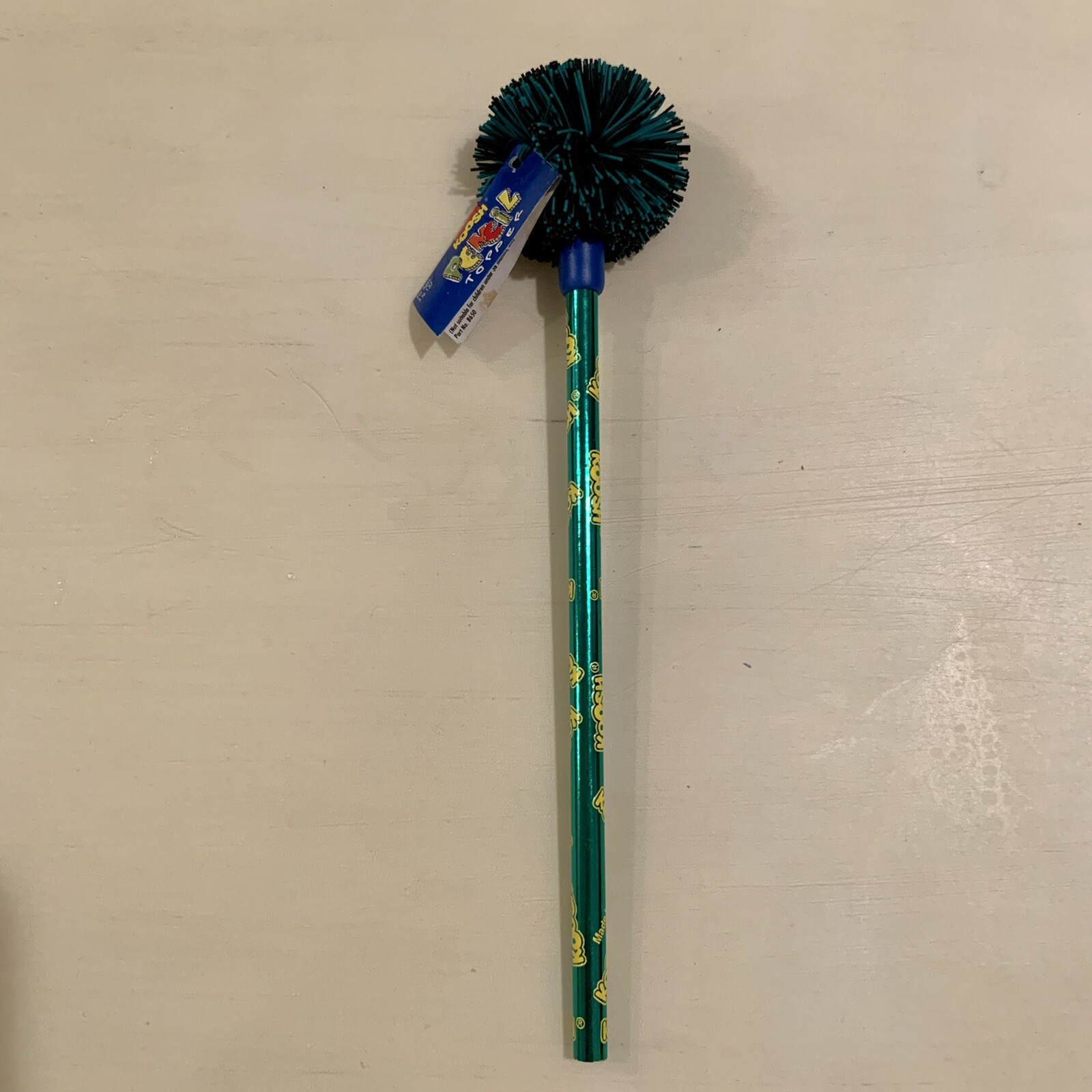 VTG UNUSED W/TAG MINI KOOSH BALL GREEN PENCIL 1990s ORIGINAL BLACK/GREEN TOPPER eBay