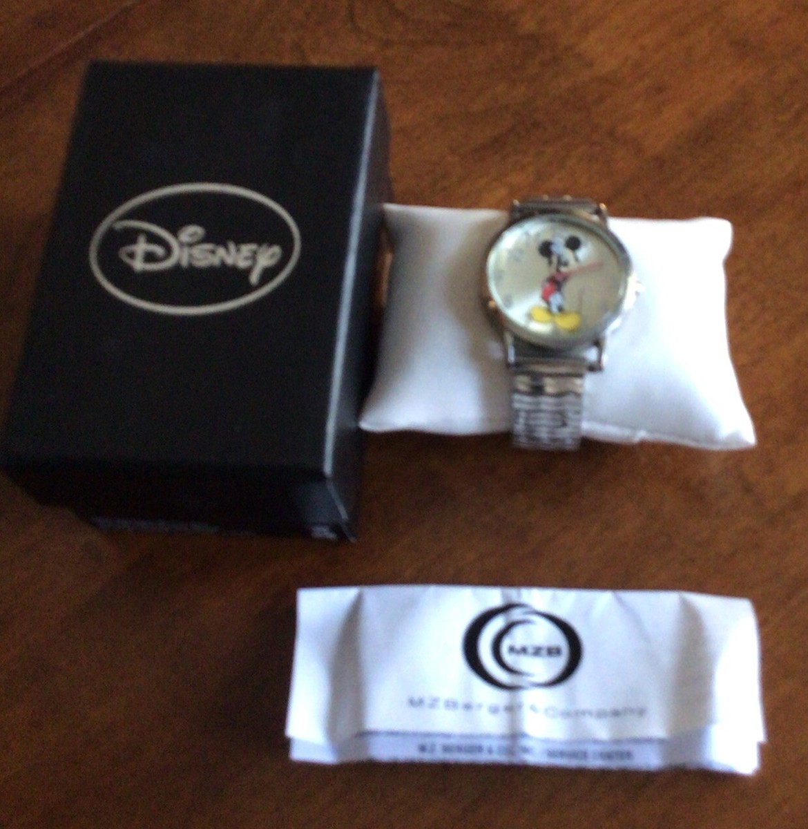 Vtg Disney Mickey Mouse Wrist Watch MZ BERGER & Co. NIB | eBay