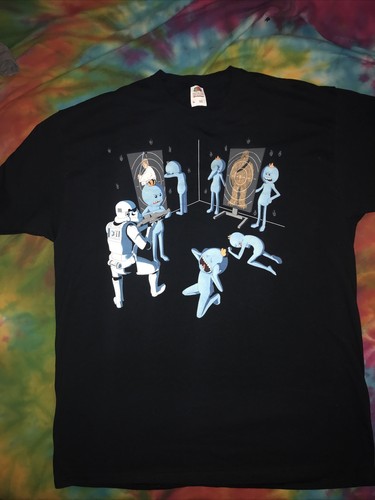 Star Wars Rick and Morty T-Shirt Luke 