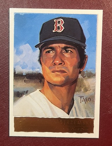 Tarjeta de galería Carl Yastrzemski 2001 Topps #148
