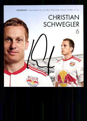 Christian Schwegler Autogrammkarte Red Bull Salzburg 2010-11  ## BC G 30225
