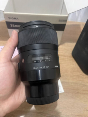 Sigma Art 35mm f/1.4 DG HSM Used Lens for Sony E Mount Fast Aperture Pro Grade