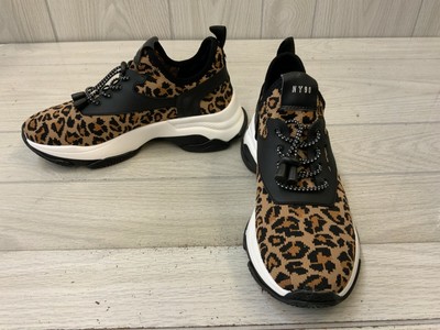 steve madden myles sneaker leopard