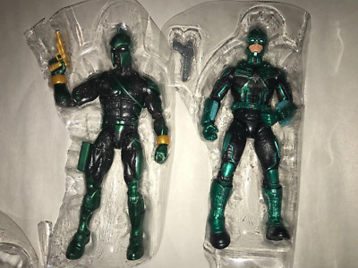 Marvel Captain Marvel 6-inch Legends Yon-Rogg Kree & VENIS GELL FIGURES LOOSE