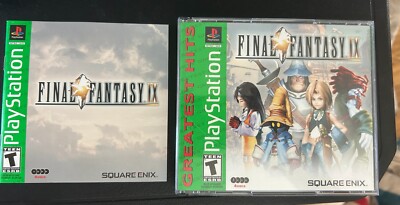 Final Fantasy 9 IX (Sony PlayStation 1, PS1, 2000) CIB W/ Manual