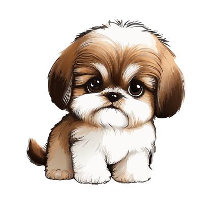 Shih Tzu Auto Aufkleber Hunde Sticker