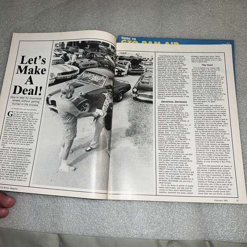 Popular & Performance Car Review Magazine February 1985 F1B - Picture 3 of 12