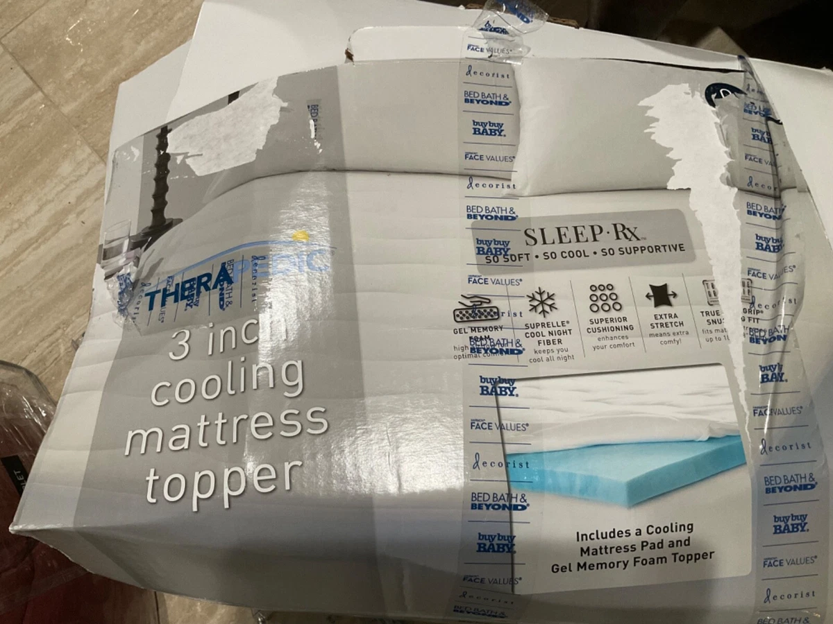 Therapedic queen mattress topper deals