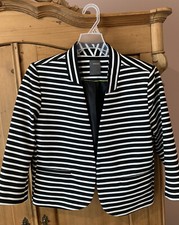 Smart Set Striped Jacket – Knit – L