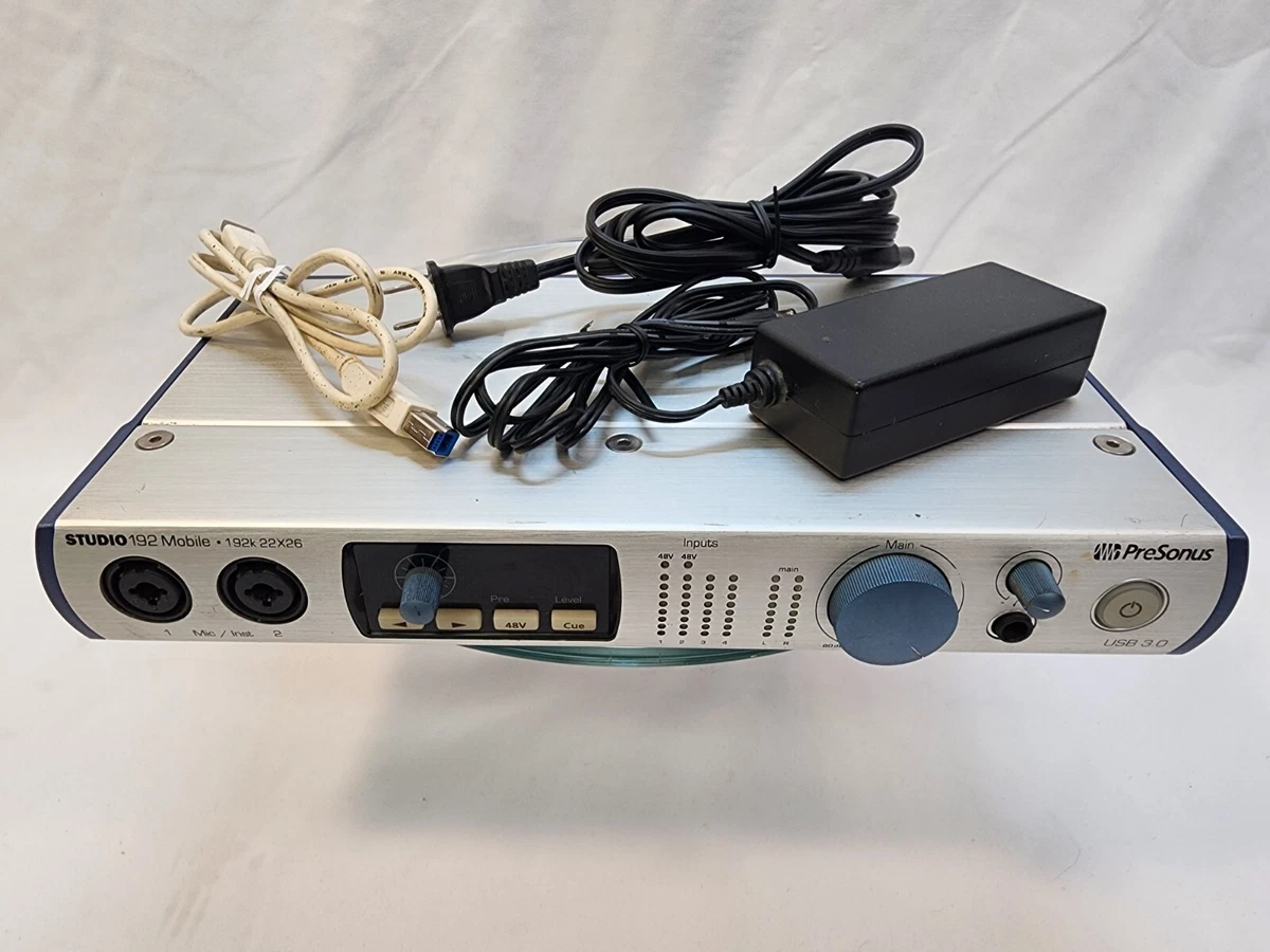 PreSonus Studio 192 Mobile USB 3.0 Audio Interface | eBay