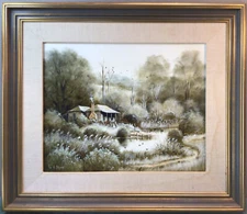 Ian N Stephen’s  Out Of Castlemaine Framed Oil Painting