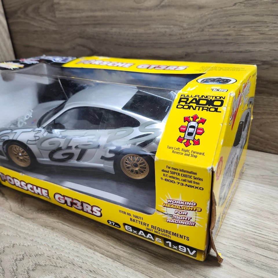 Nikko Porsche 911 GT3RS RC Electric Toy Car, 1:16 Scale new - Image 2 of 4