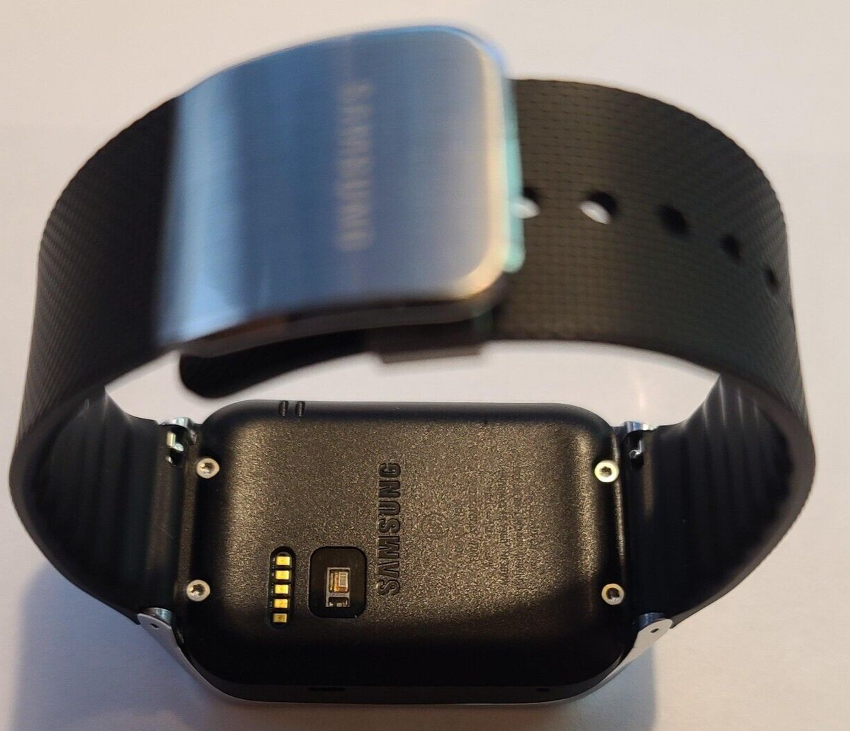 Samsung Gear 2/SM-R380/Black & Silver/37mm/Smart Watch/BT/iR
