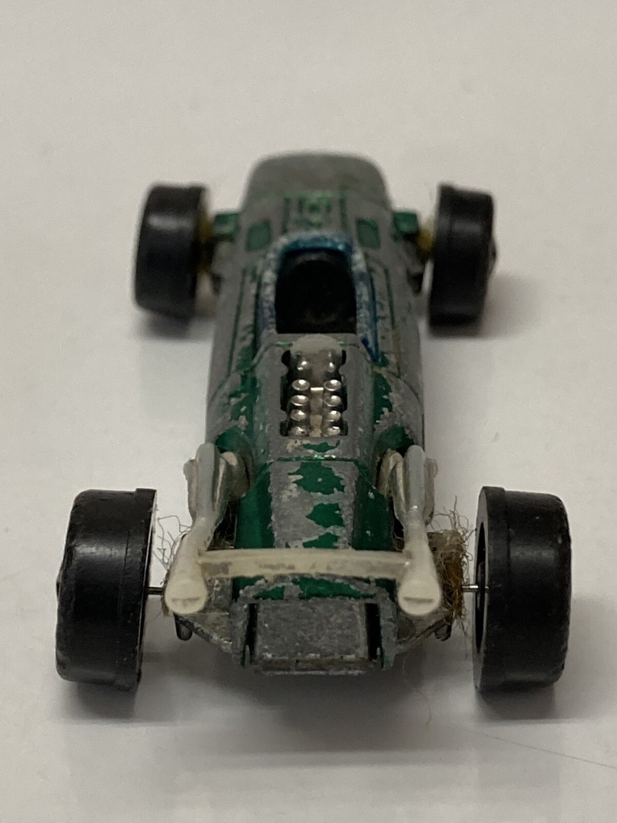 Hot Wheels Redline Indy Eagle Grand Prix Car 1969 Green Made in