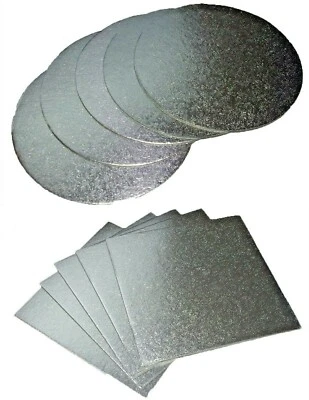 Pack of 5 Culpitt Cut-Edge Boards Wedding Cake Decoration Cards Support 1.8mm
