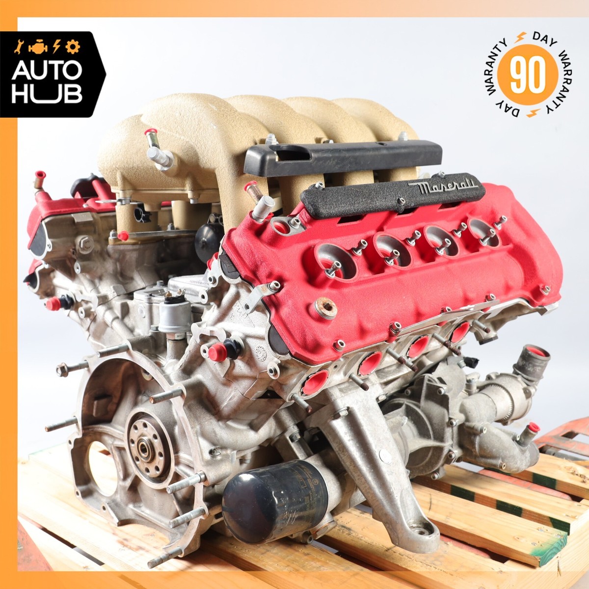 02-07 Maserati Spyder 4200 GT M138 4.2L V8 F136R Engine